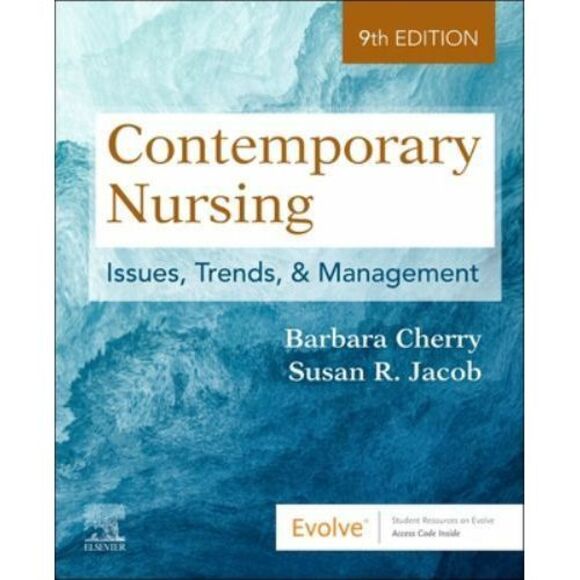 Other - Contemporary Nursing:‎ Issues, Trends, and Management ~ 9th Ed ~ New,opened
